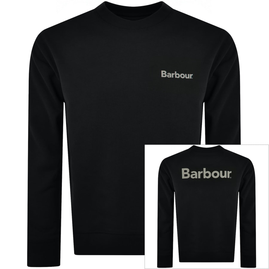 Barbour black sweatshirt hot sale